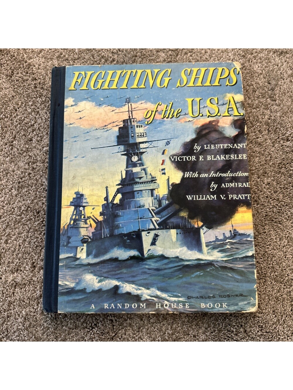 1941 Fighting Ships Of The USA Book